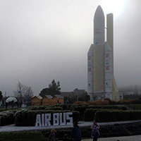 Père noel à Airbus