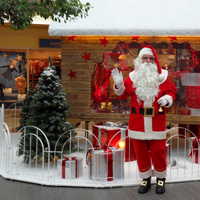 Père noel au centre commercial Labège 2