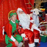 Père noel à Leguevin