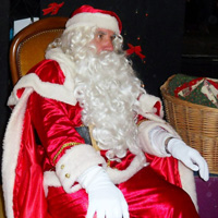 Père noel à Levignac
