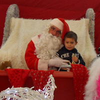 Père noel à Moissac