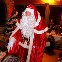 Père noel avec l'agence MV2