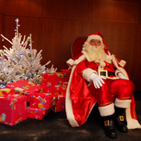 Père noel à l'Hôtel Palladia de Toulouse