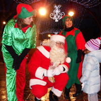 Père noel à Pamiers