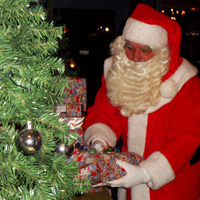 Père noel à la Pergola
