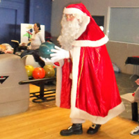 Père noel au Hyper U de Colomiers