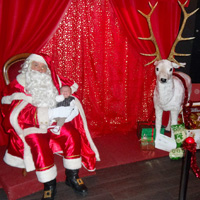 Père noel à Scandia Aucamville